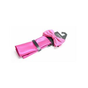 ALFANI Mens Pink Solid Pre-Tied Sets